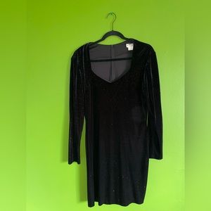 Black Velvet dress